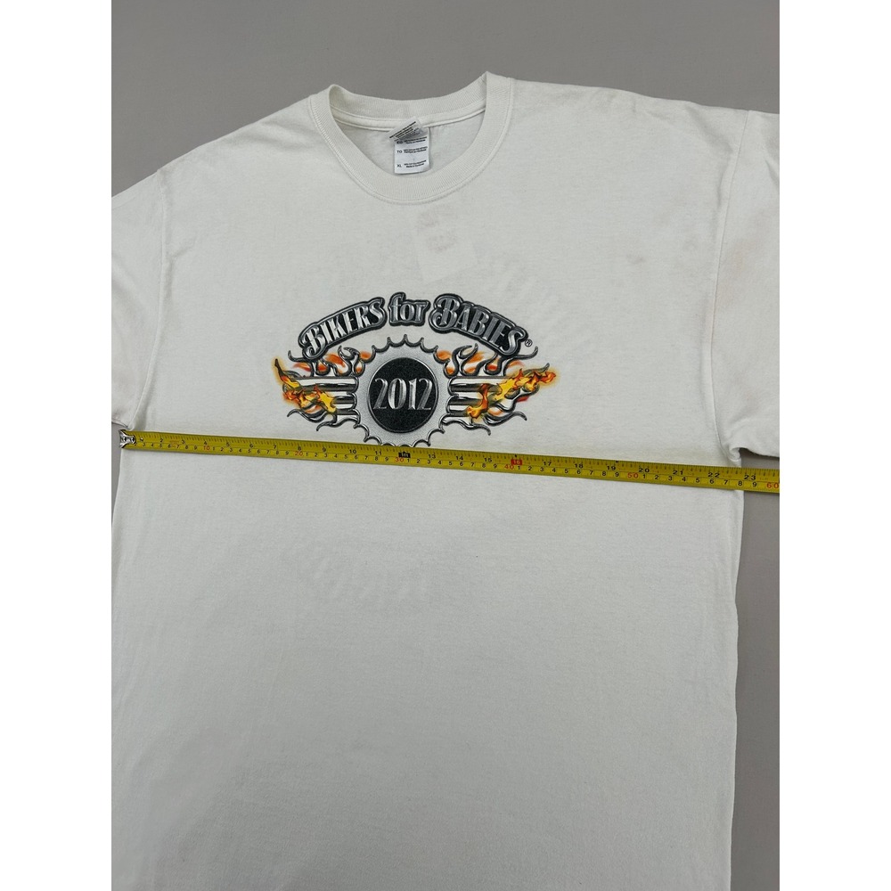 Gildan Mens Bikers for Babies 2012 Kansas City Long Sleeve Graphic T-Shirt XL - Picture 7 of 16